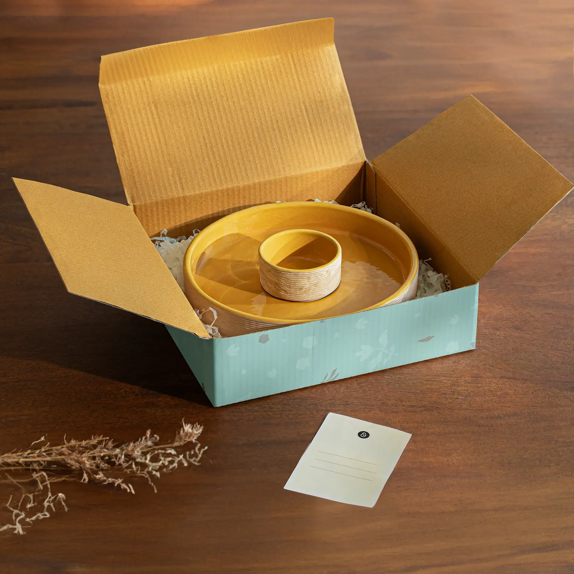 Amber Love Ceramic Chip-n-dip - Image 3