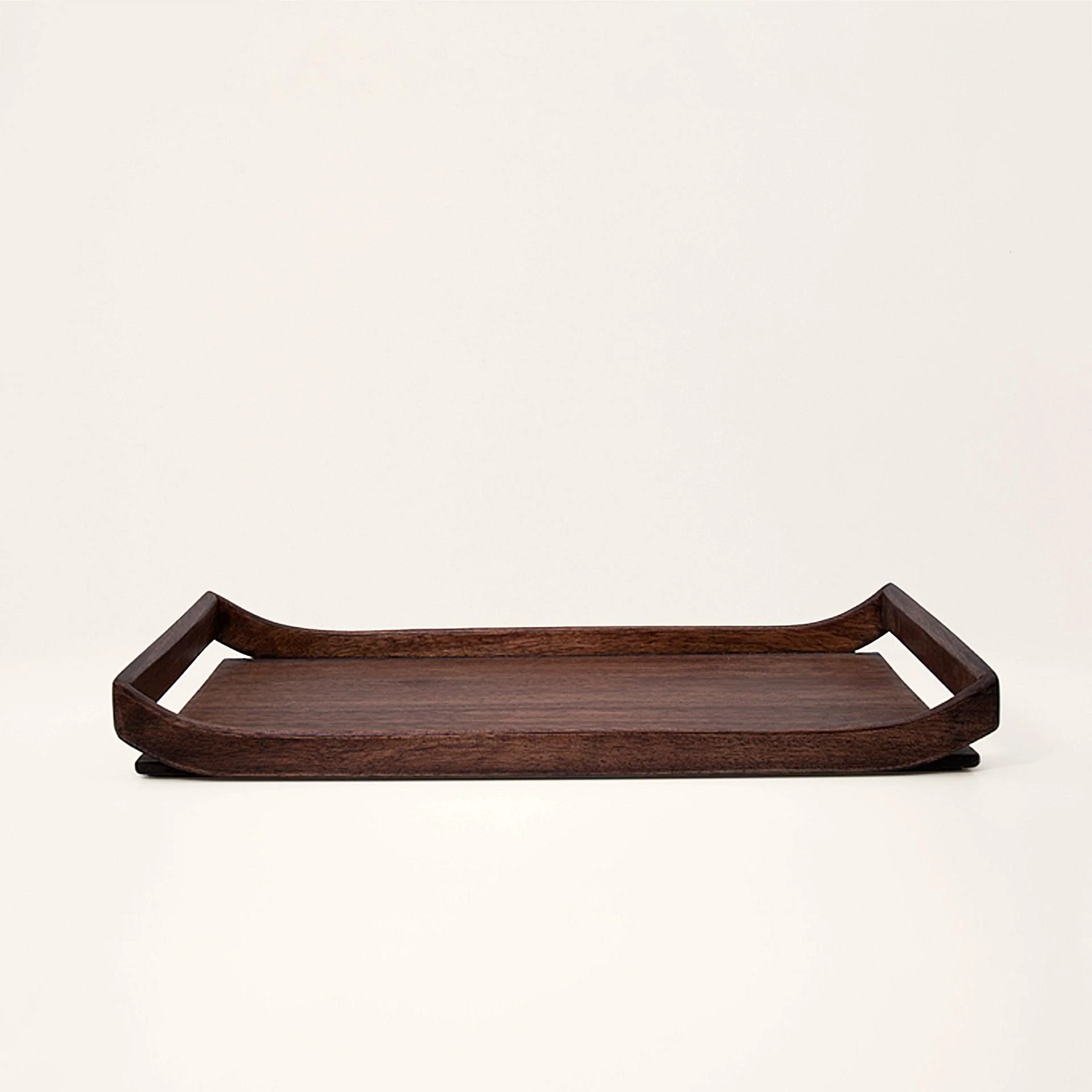 brown wood tray - Image 3