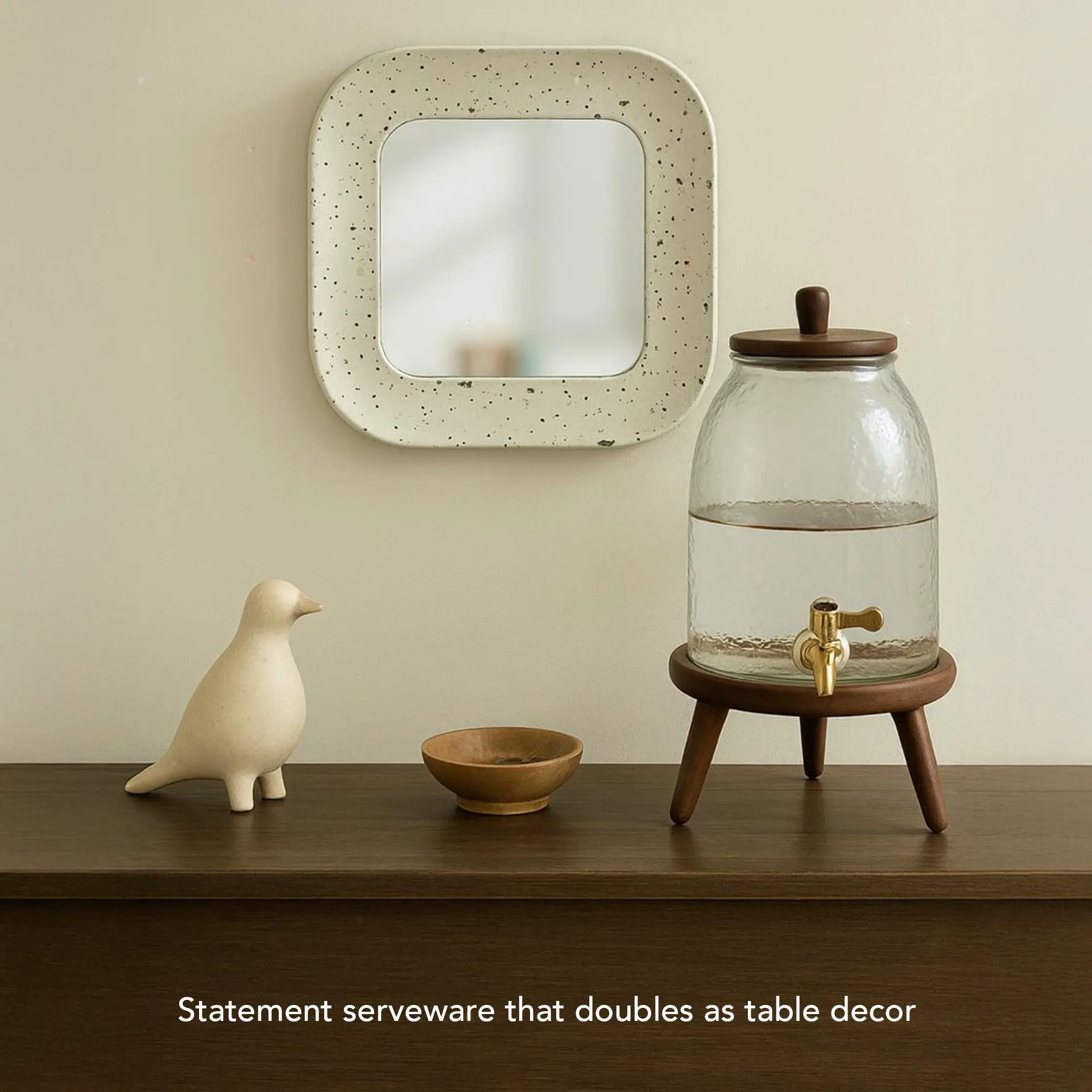 Dew Water Dispenser With Wooden Stand - 3 Ltr - Image 4