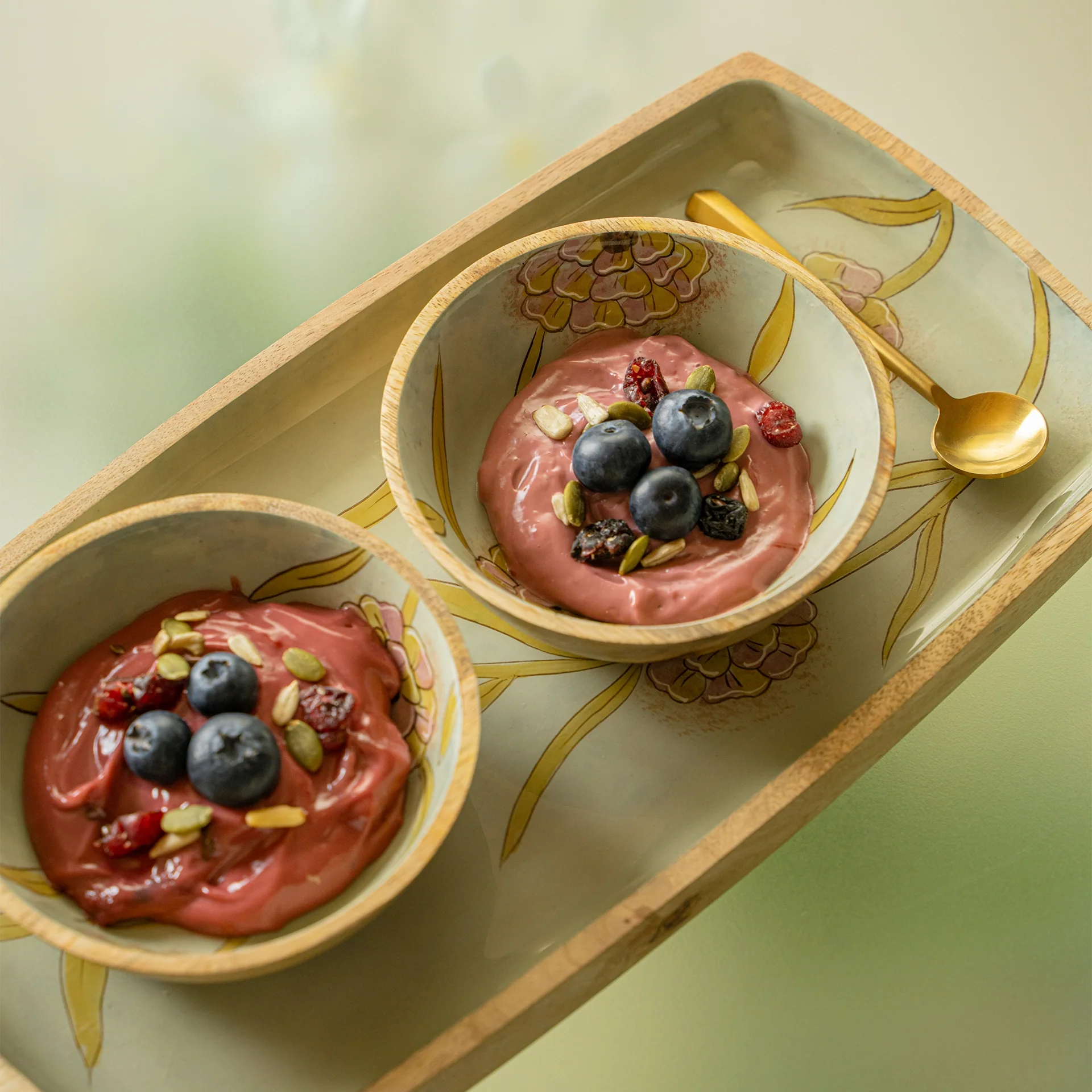 Forever Blooms Nut Bowl Set of 2 - Image 4