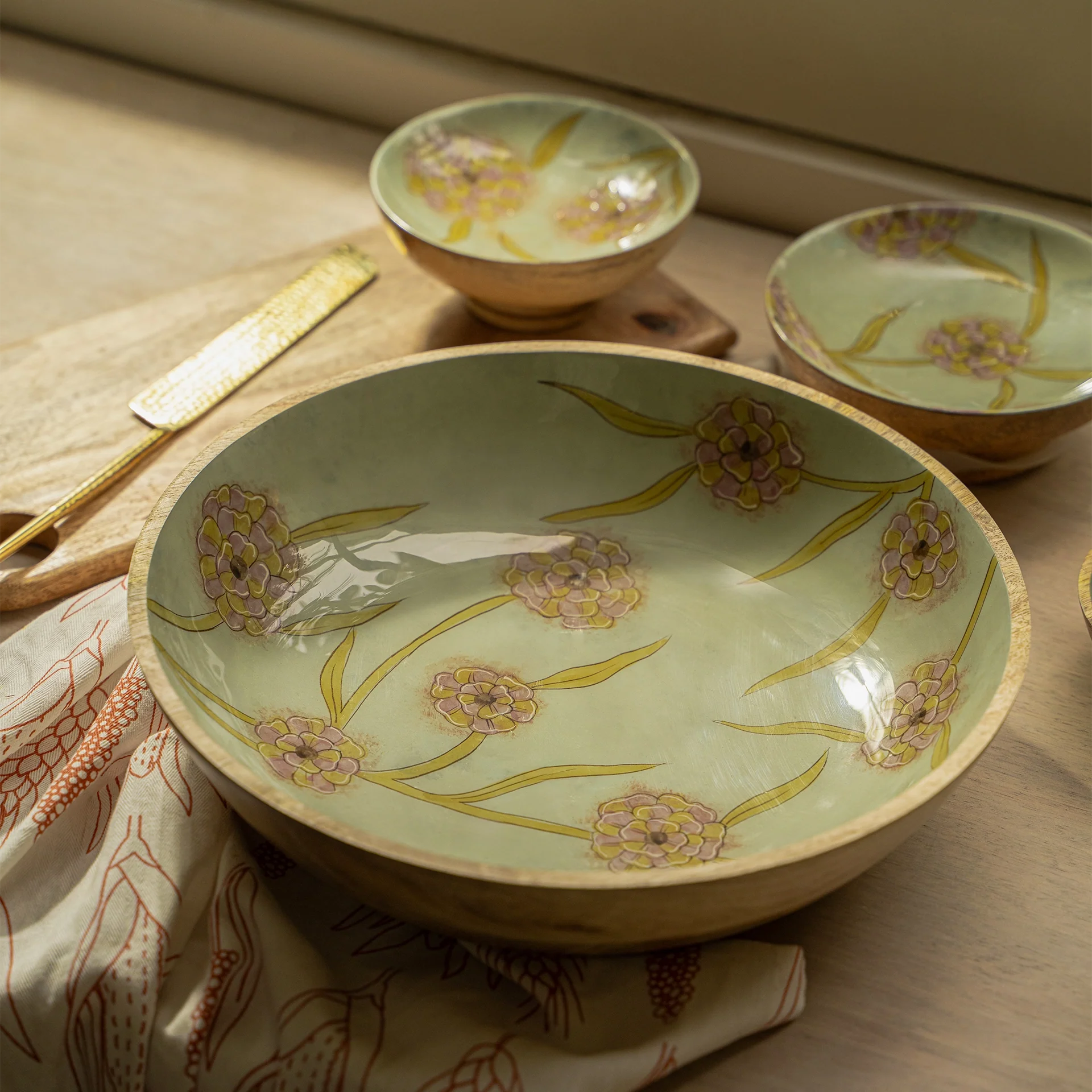 Forever Blooms  Serving Bowl - Large - Image 3