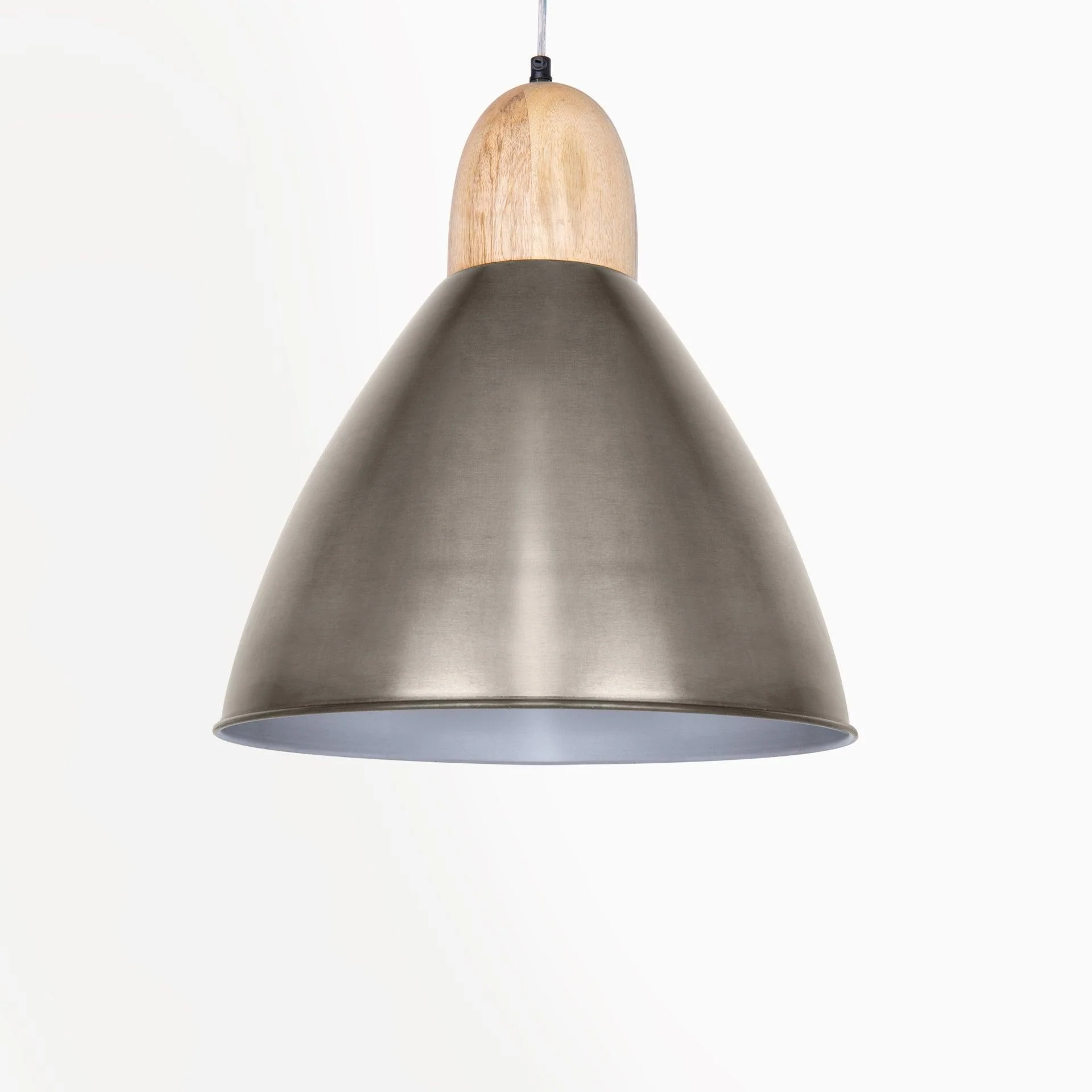 Gun Metal Pendant Lamp- Narrow - Image 3