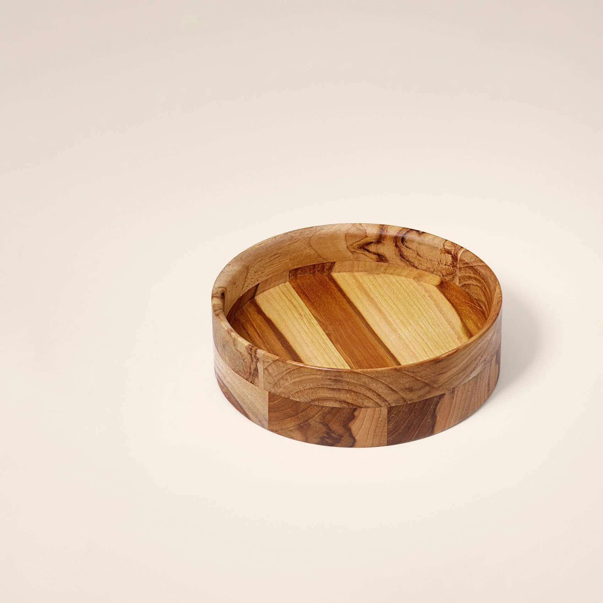in teak wooden salad bowl - large - Image 3