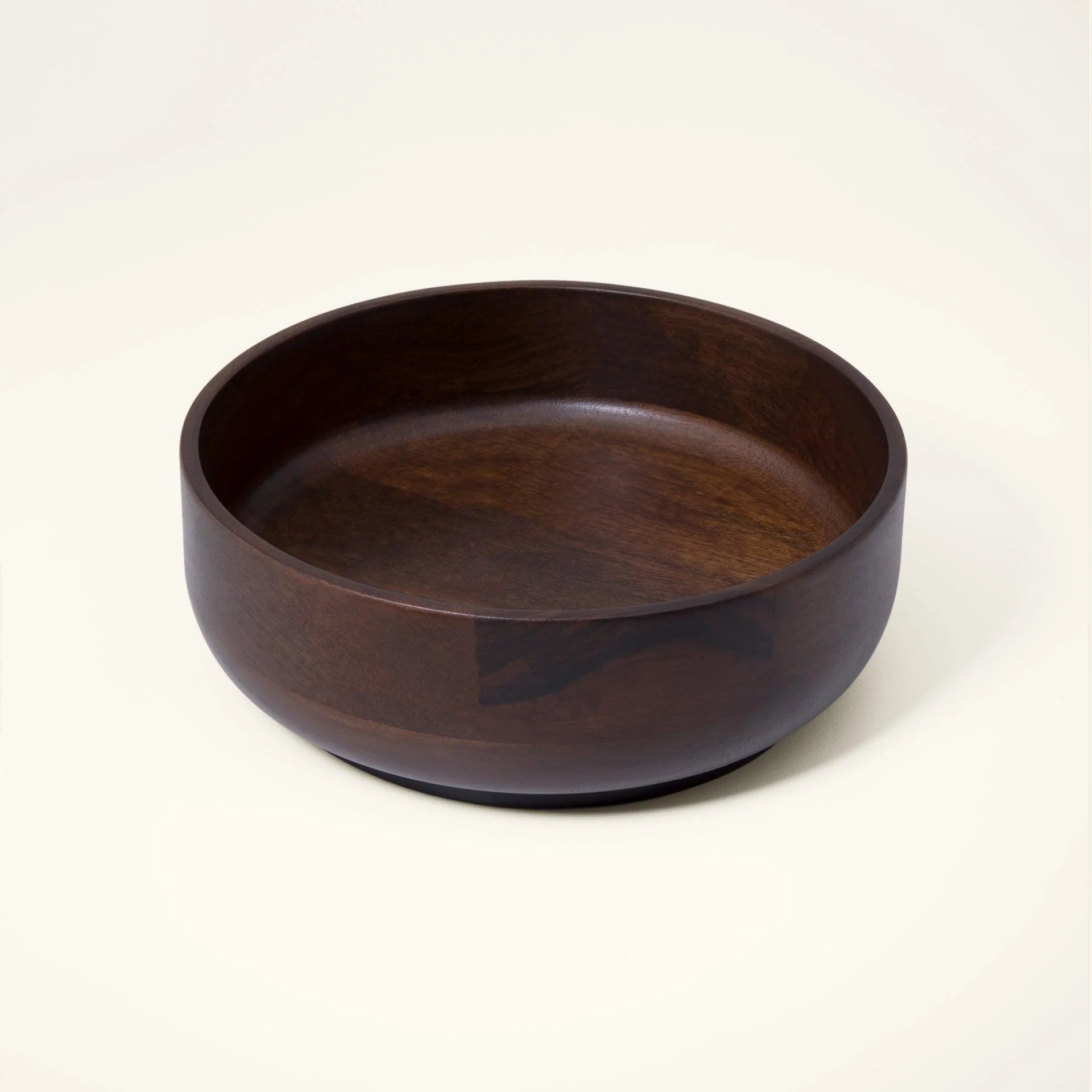 Liyah Brown Wooden Fruit Bowl - Medium - Image 3