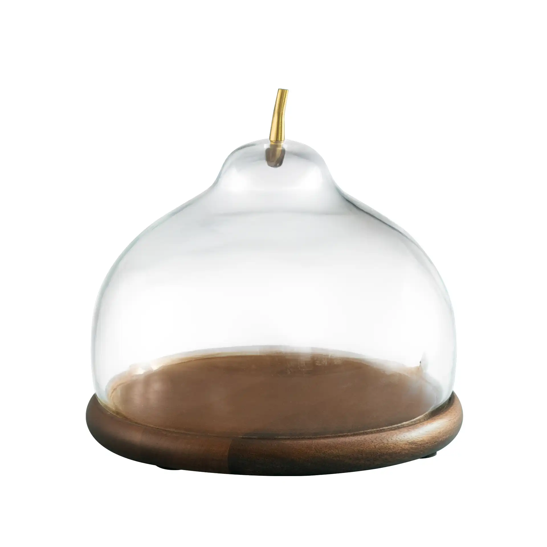 Pear Cloche With Wood Base - Image 6