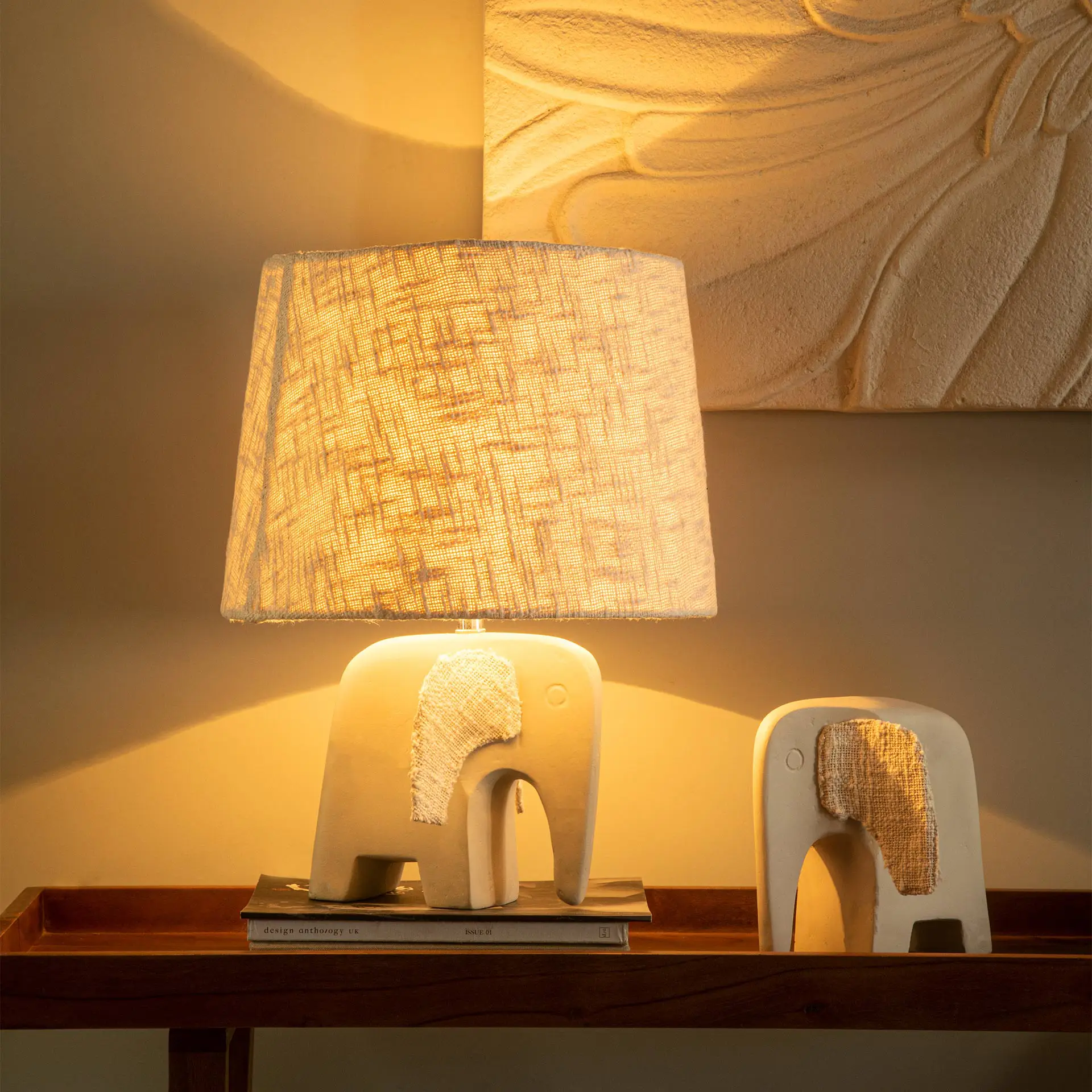 Sarafay Ecomix Elephant with Fabric - Large - Image 3